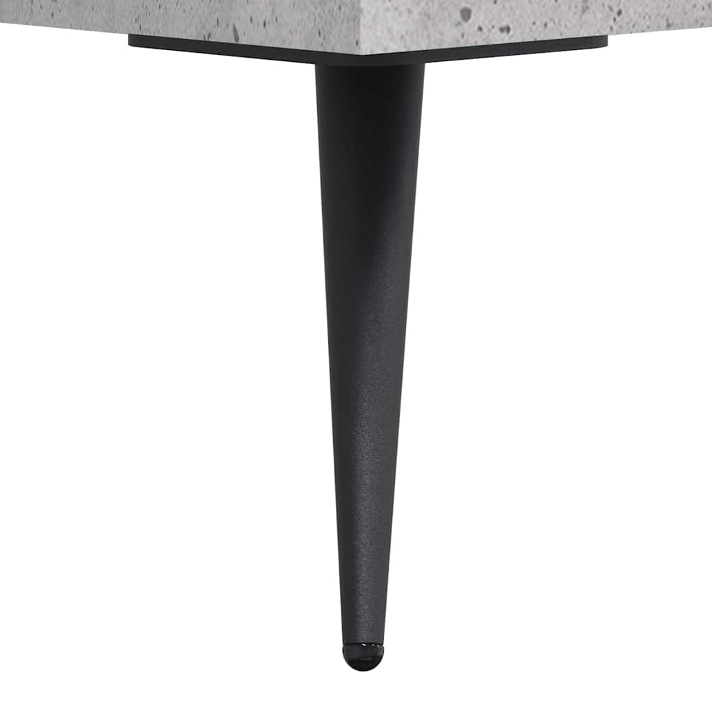 Buffet gris béton 69,5x34x90 cm bois d'ingénierie - XIOS