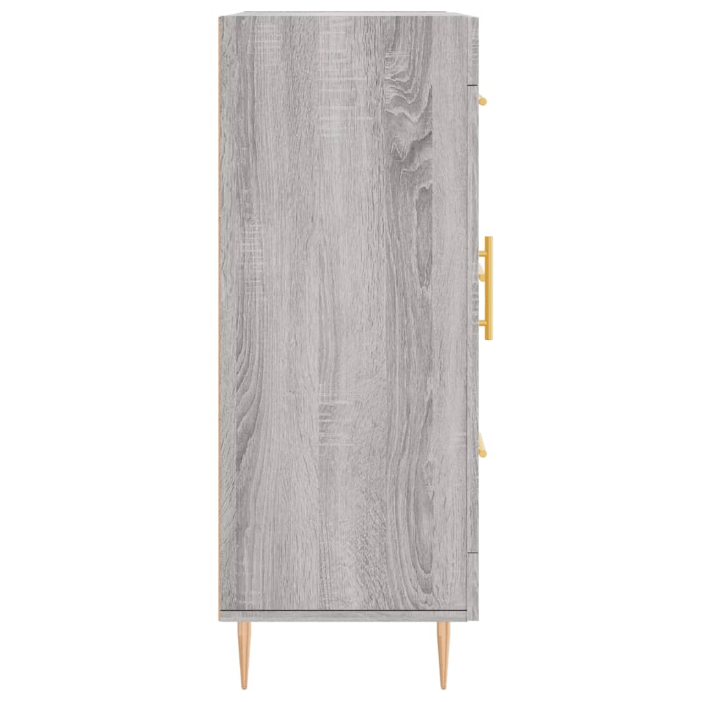 Buffet sonoma gris 69,5x34x90 cm bois d'ingénierie - XIOS