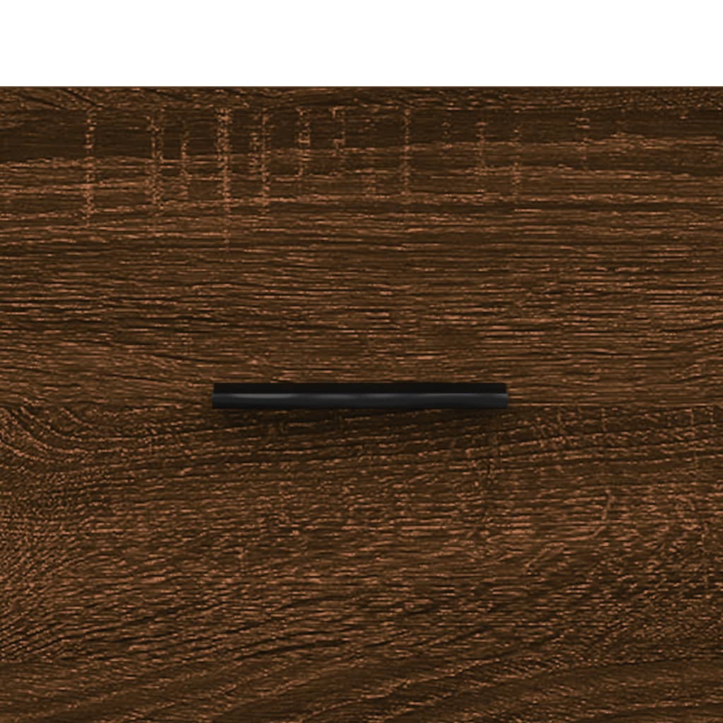 Buffet chêne marron 69,5x34x90 cm bois d'ingénierie - XIOS
