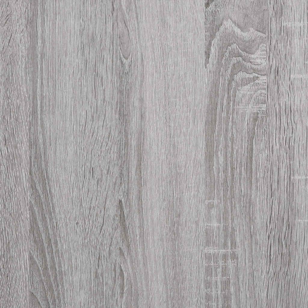 Armoire à étagères sonoma gris 69,5x32,5x90cm bois d'ingénierie - XIOS