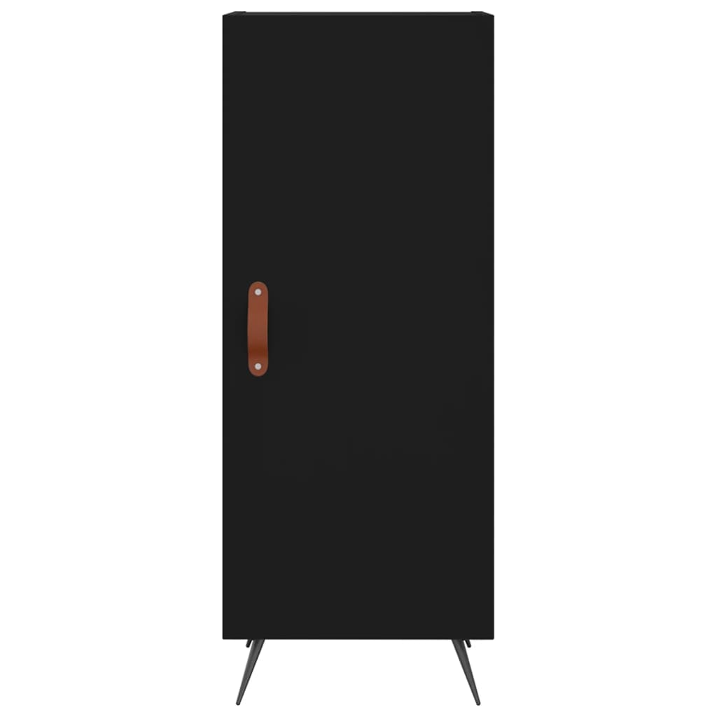 Buffet Noir 34,5x34x90 cm Bois d'ingénierie - XIOS