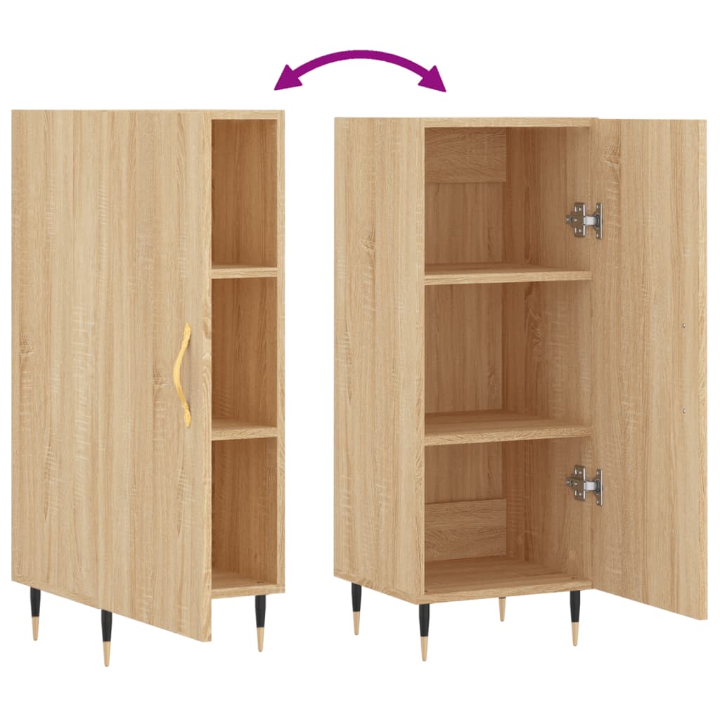 Buffet Chêne sonoma 34,5x34x90 cm Bois d'ingénierie - XIOS