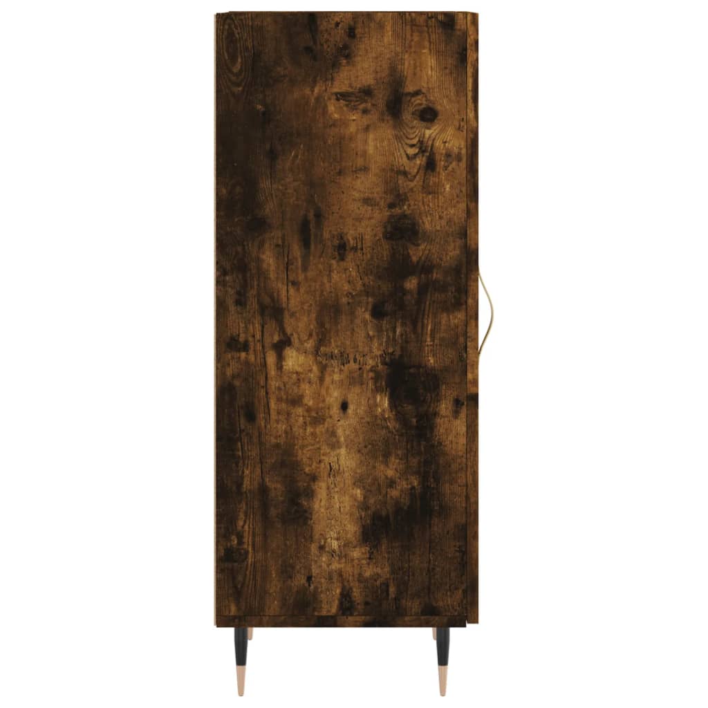Buffet Chêne fumé 34,5x34x90 cm Bois d'ingénierie - XIOS