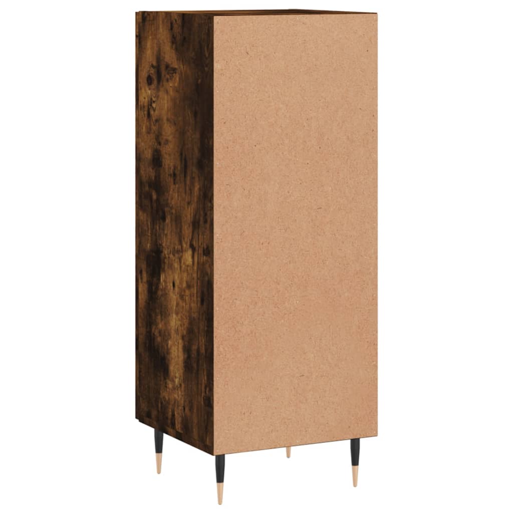 Buffet Chêne fumé 34,5x34x90 cm Bois d'ingénierie - XIOS