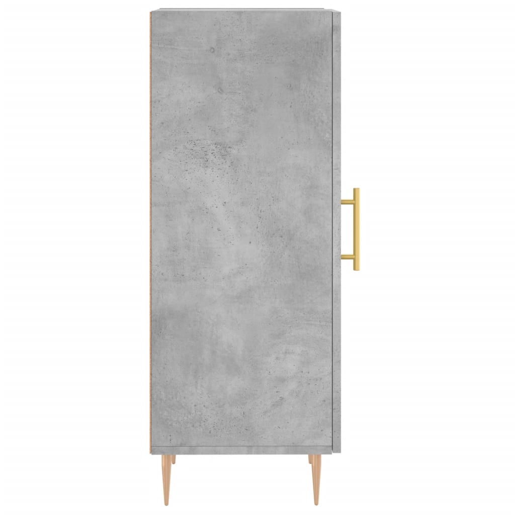 Buffet Gris béton 34,5x34x90 cm Bois d'ingénierie - XIOS