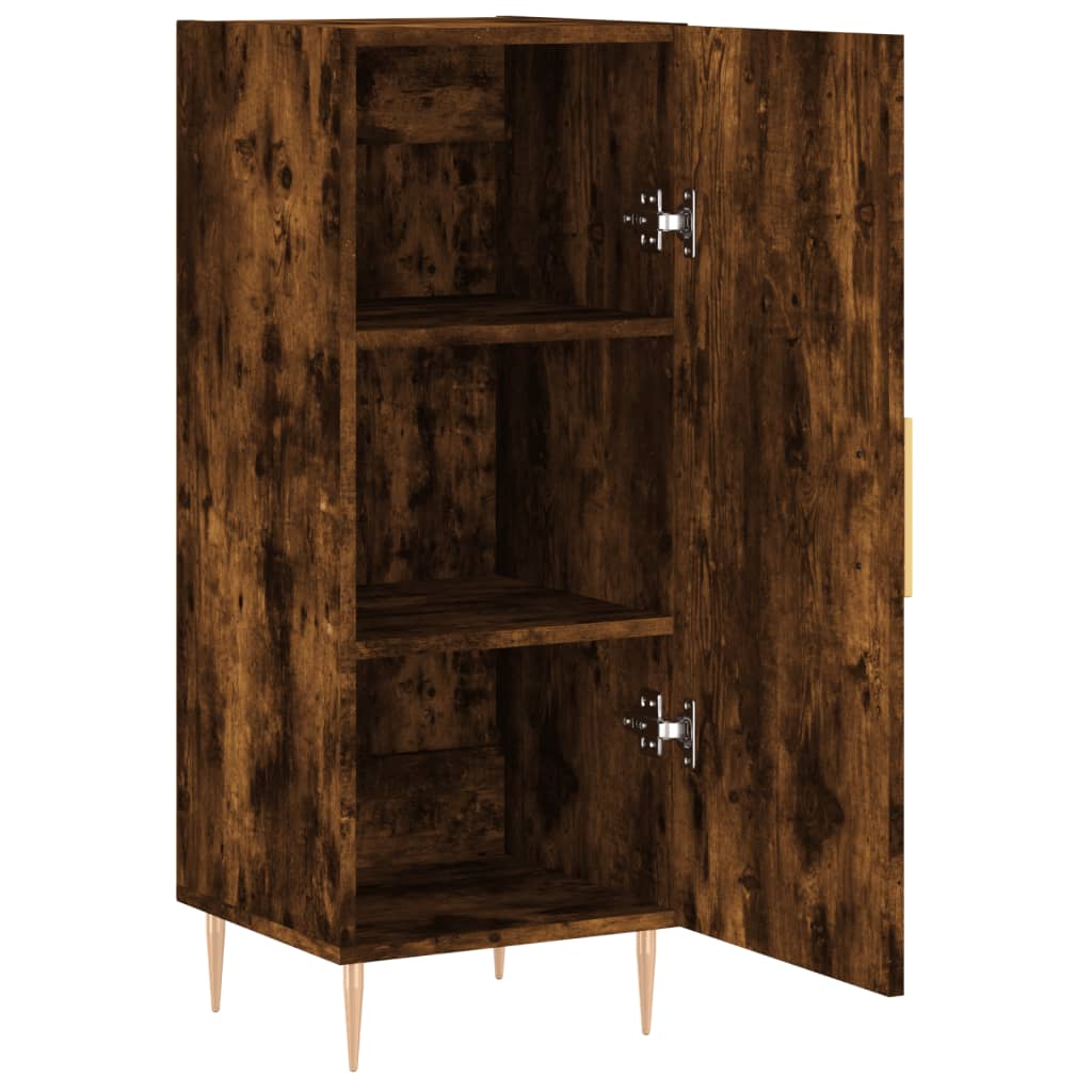 Buffet Chêne fumé 34,5x34x90 cm Bois d'ingénierie - XIOS