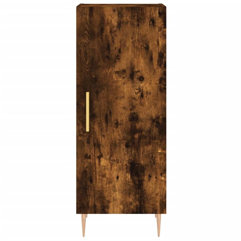 Buffet Chêne fumé 34,5x34x90 cm Bois d'ingénierie - XIOS