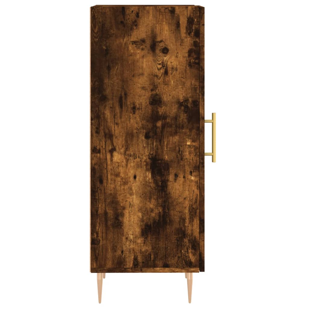 Buffet Chêne fumé 34,5x34x90 cm Bois d'ingénierie - XIOS