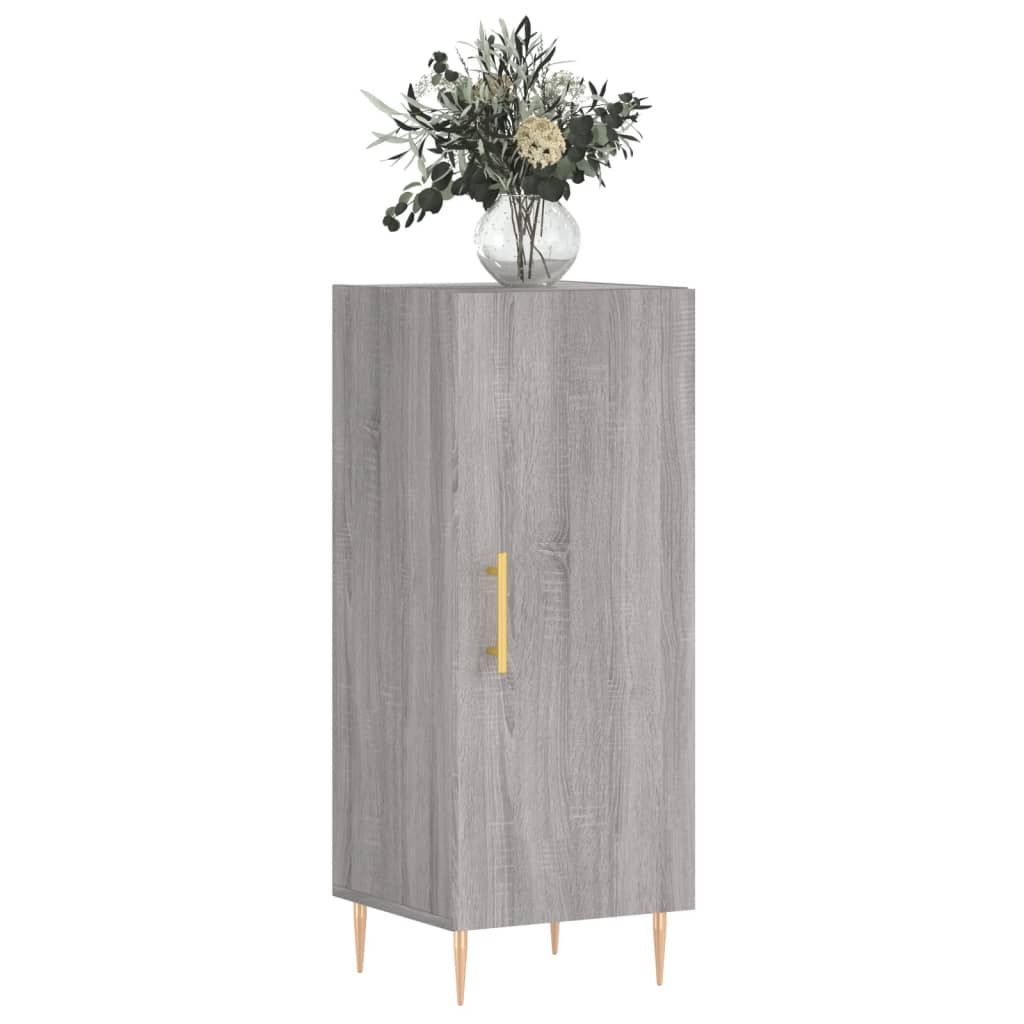 Buffet Sonoma gris 34,5x34x90 cm Bois d'ingénierie - XIOS