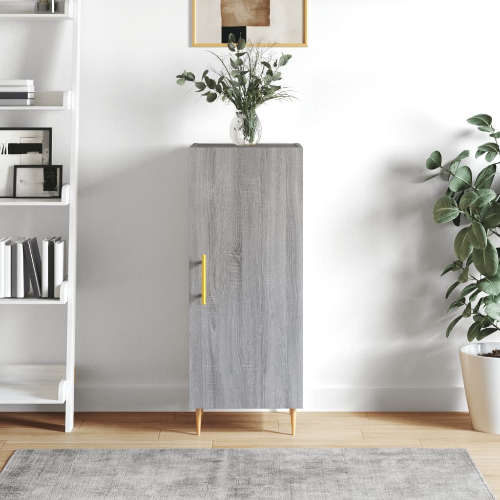 Buffet Sonoma gris 34,5x34x90 cm Bois d'ingénierie - XIOS