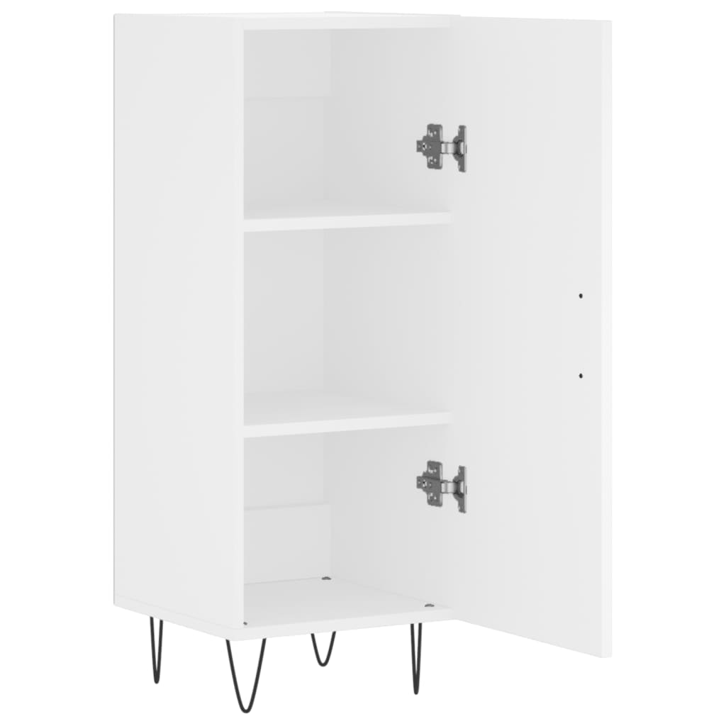 Buffet blanc 34,5x34x90 cm bois d'ingénierie - XIOS