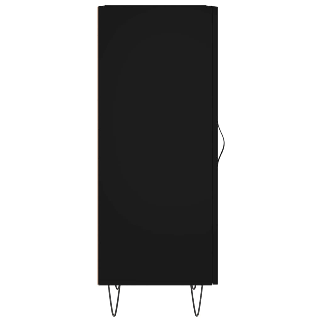 Buffet Noir 34,5x34x90 cm Bois d'ingénierie - XIOS
