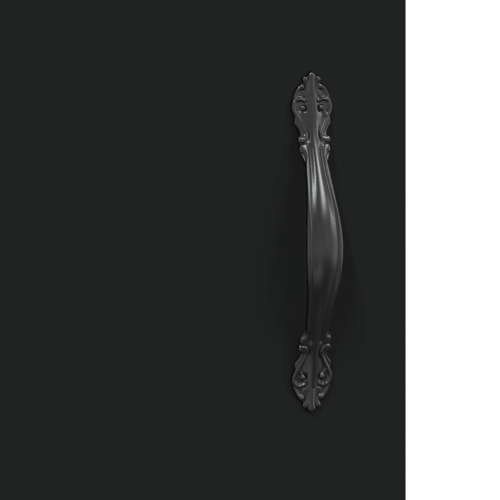 Buffet Noir 34,5x34x90 cm Bois d'ingénierie - XIOS
