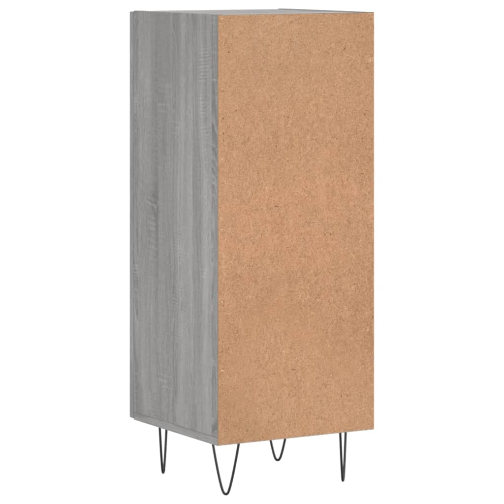 Buffet Sonoma gris 34,5x34x90 cm Bois d'ingénierie - XIOS