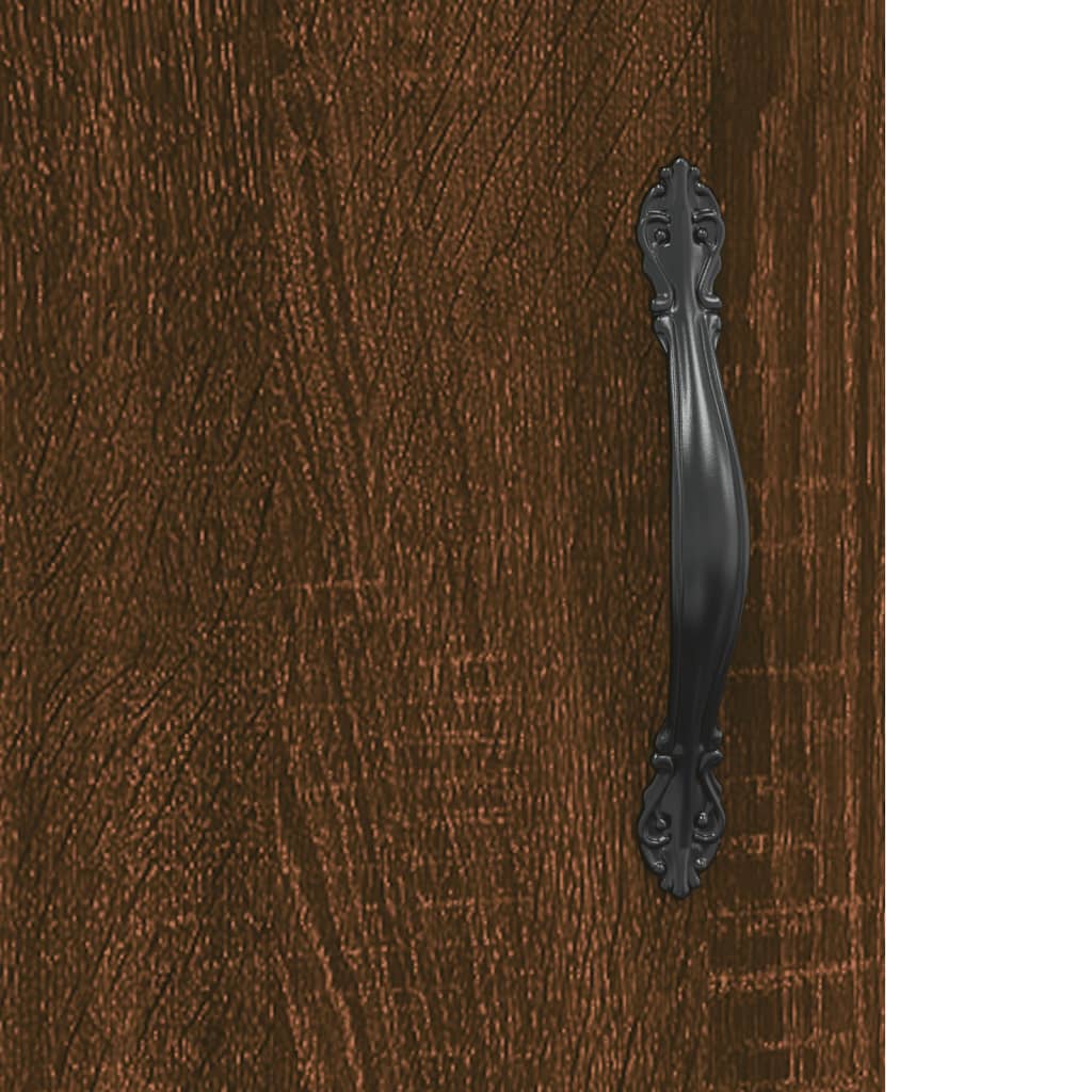 Buffet Chêne marron 34,5x34x90 cm Bois d'ingénierie - XIOS