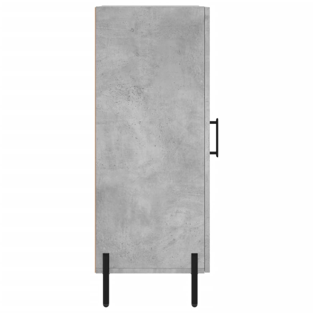Buffet Gris béton 34,5x34x90 cm Bois d'ingénierie - XIOS