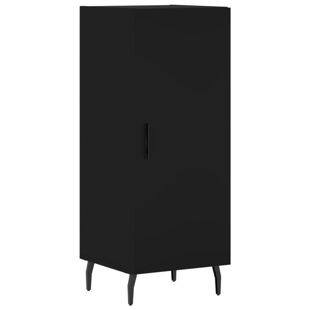 Buffet Noir 34,5x34x90 cm Bois d'ingénierie - XIOS
