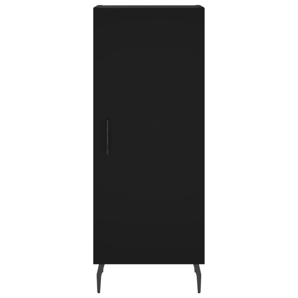 Buffet Noir 34,5x34x90 cm Bois d'ingénierie - XIOS