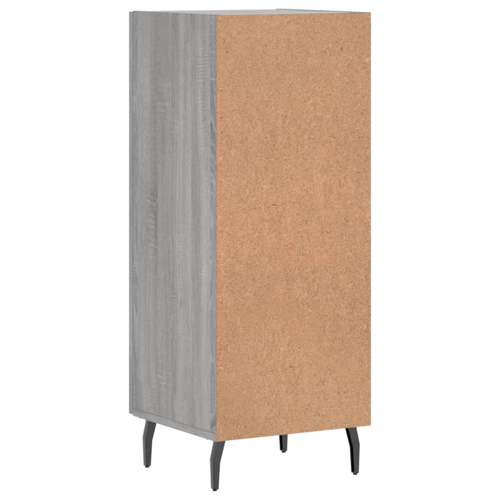 Buffet Sonoma gris 34,5x34x90 cm Bois d'ingénierie - XIOS