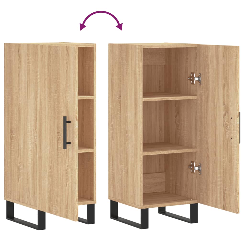 Buffet Chêne sonoma 34,5x34x90 cm Bois d'ingénierie - XIOS