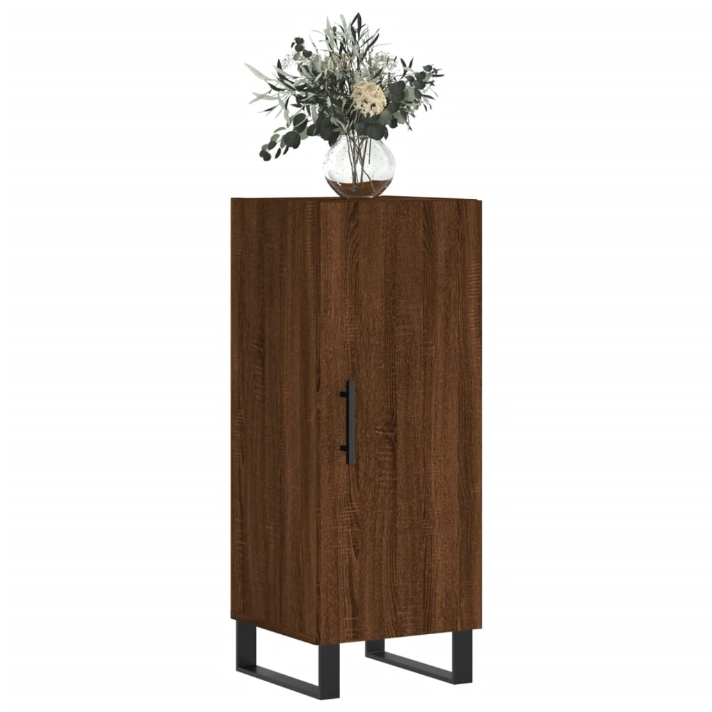 Buffet Chêne marron 34,5x34x90 cm Bois d'ingénierie - XIOS