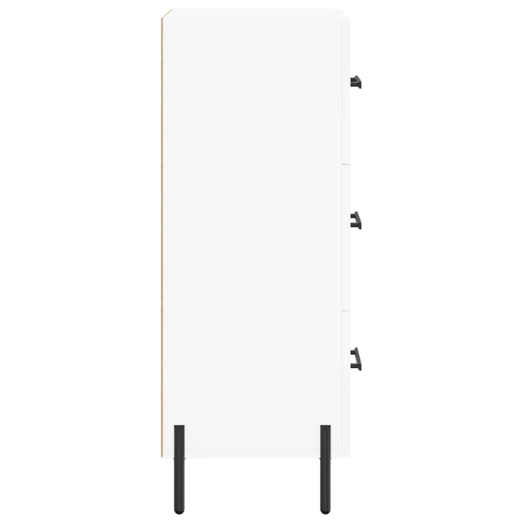 Buffet blanc 34,5x34x90 cm bois d'ingénierie - XIOS