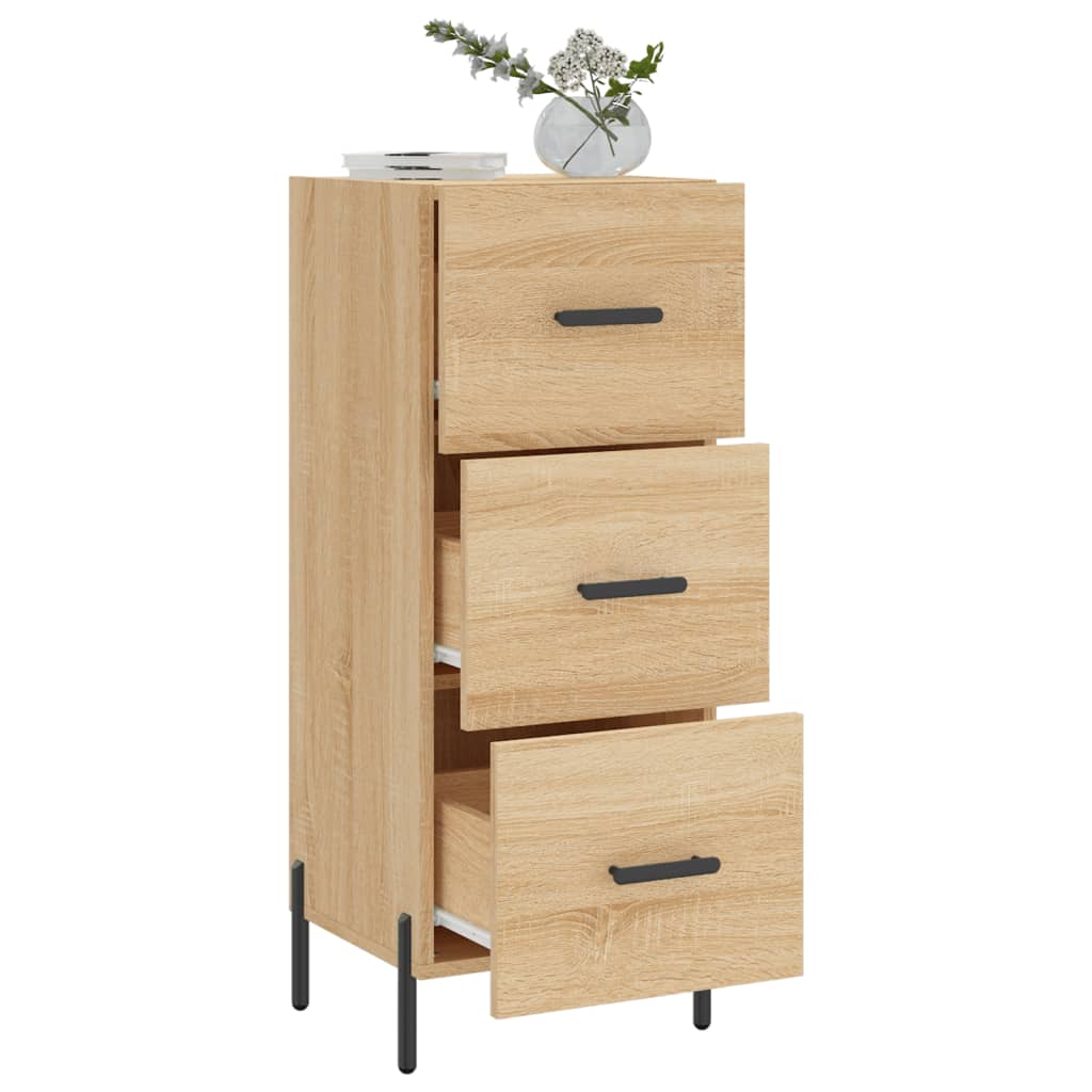 Buffet Chêne sonoma 34,5x34x90 cm Bois d'ingénierie - XIOS