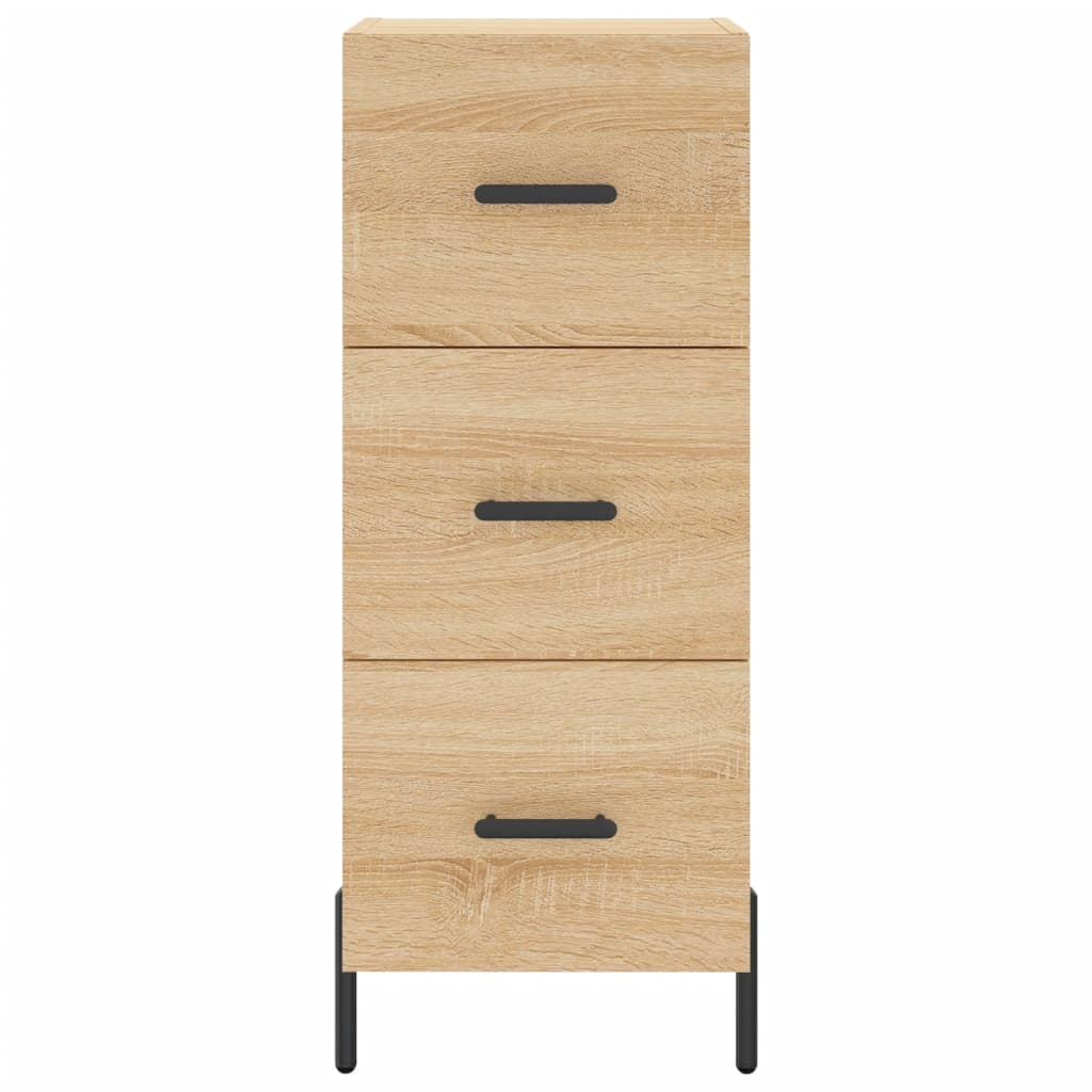 Buffet Chêne sonoma 34,5x34x90 cm Bois d'ingénierie - XIOS