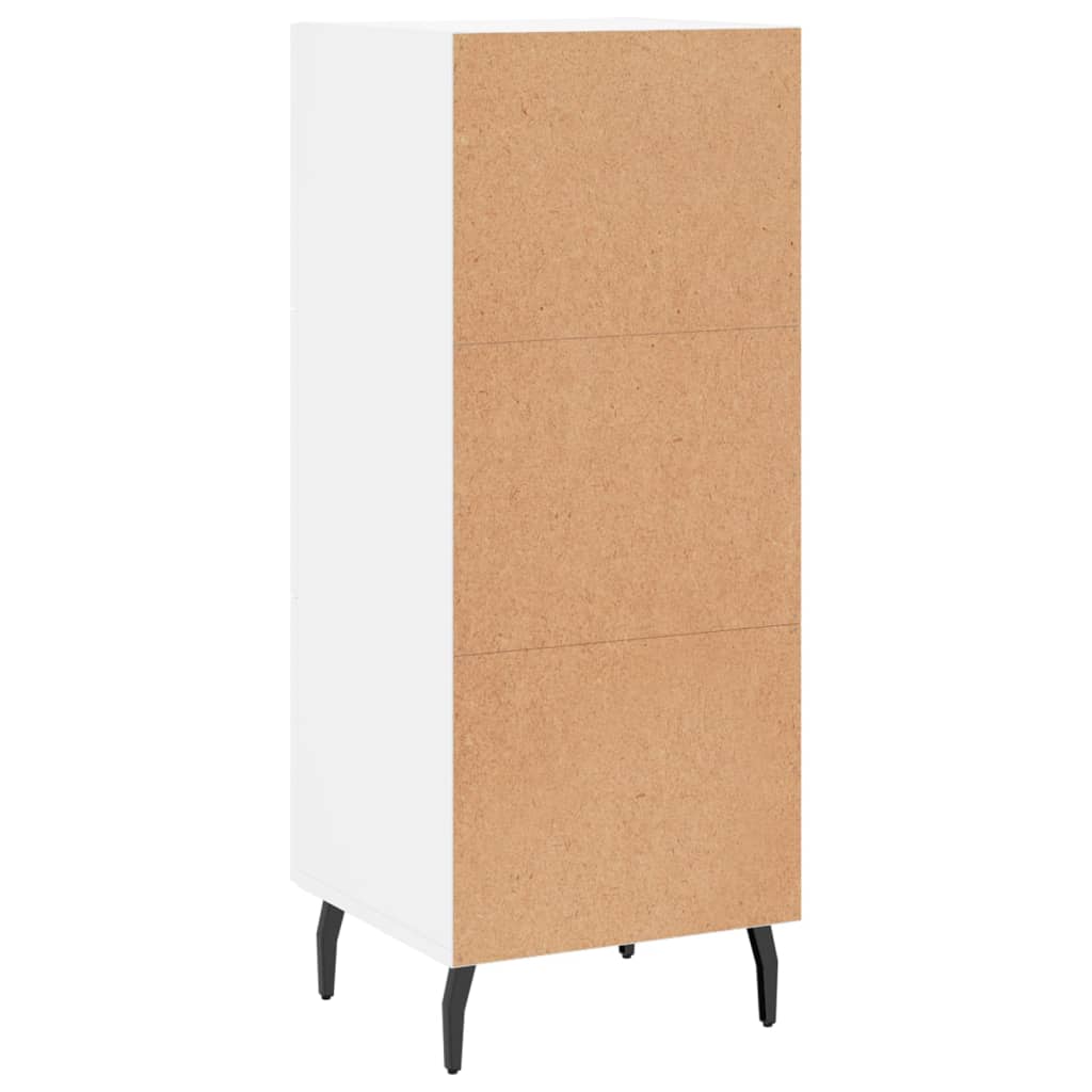 Buffet blanc 34,5x34x90 cm bois d'ingénierie - XIOS