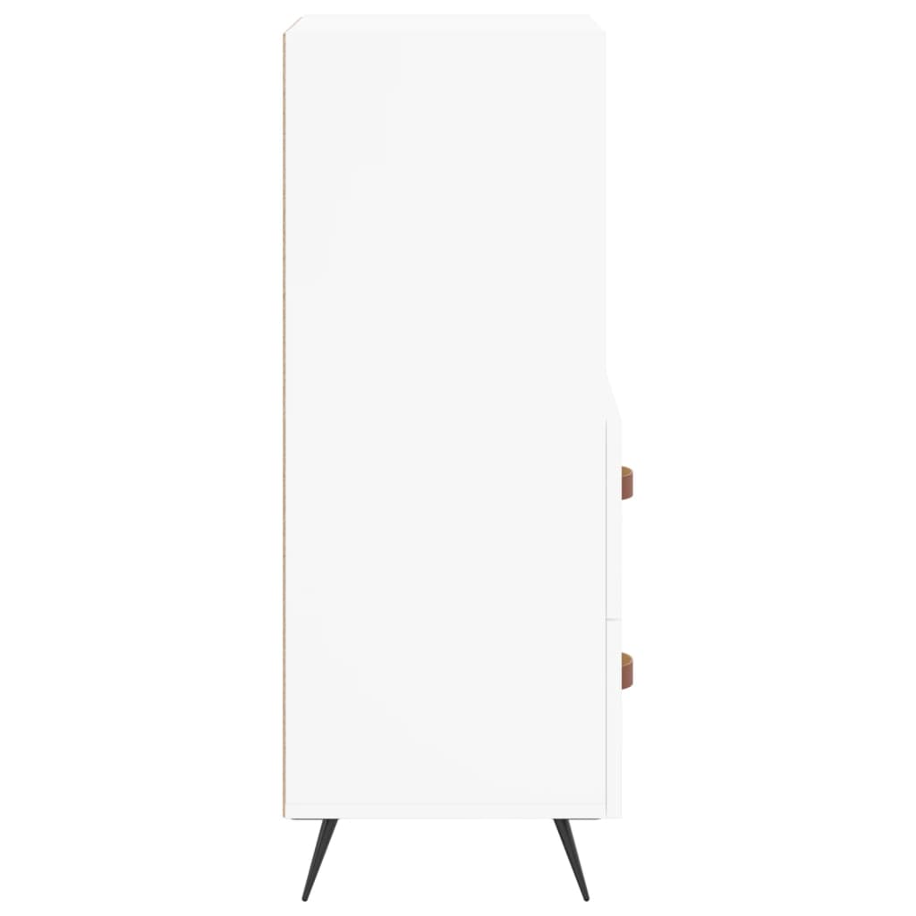 Buffet blanc 34,5x34x90 cm bois d'ingénierie - XIOS