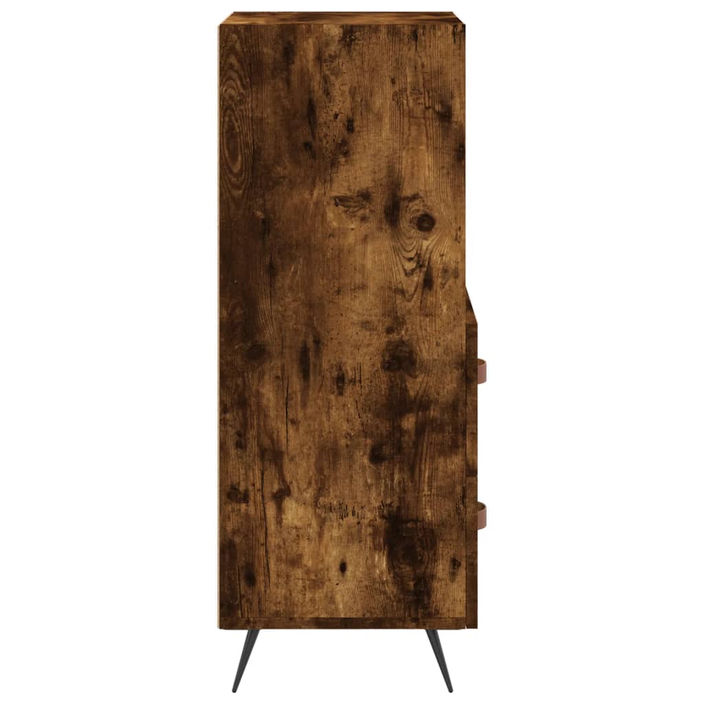 Buffet Chêne fumé 34,5x34x90 cm Bois d'ingénierie - XIOS
