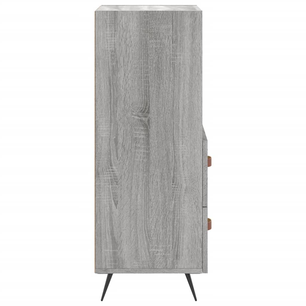 Buffet Sonoma gris 34,5x34x90 cm Bois d'ingénierie - XIOS