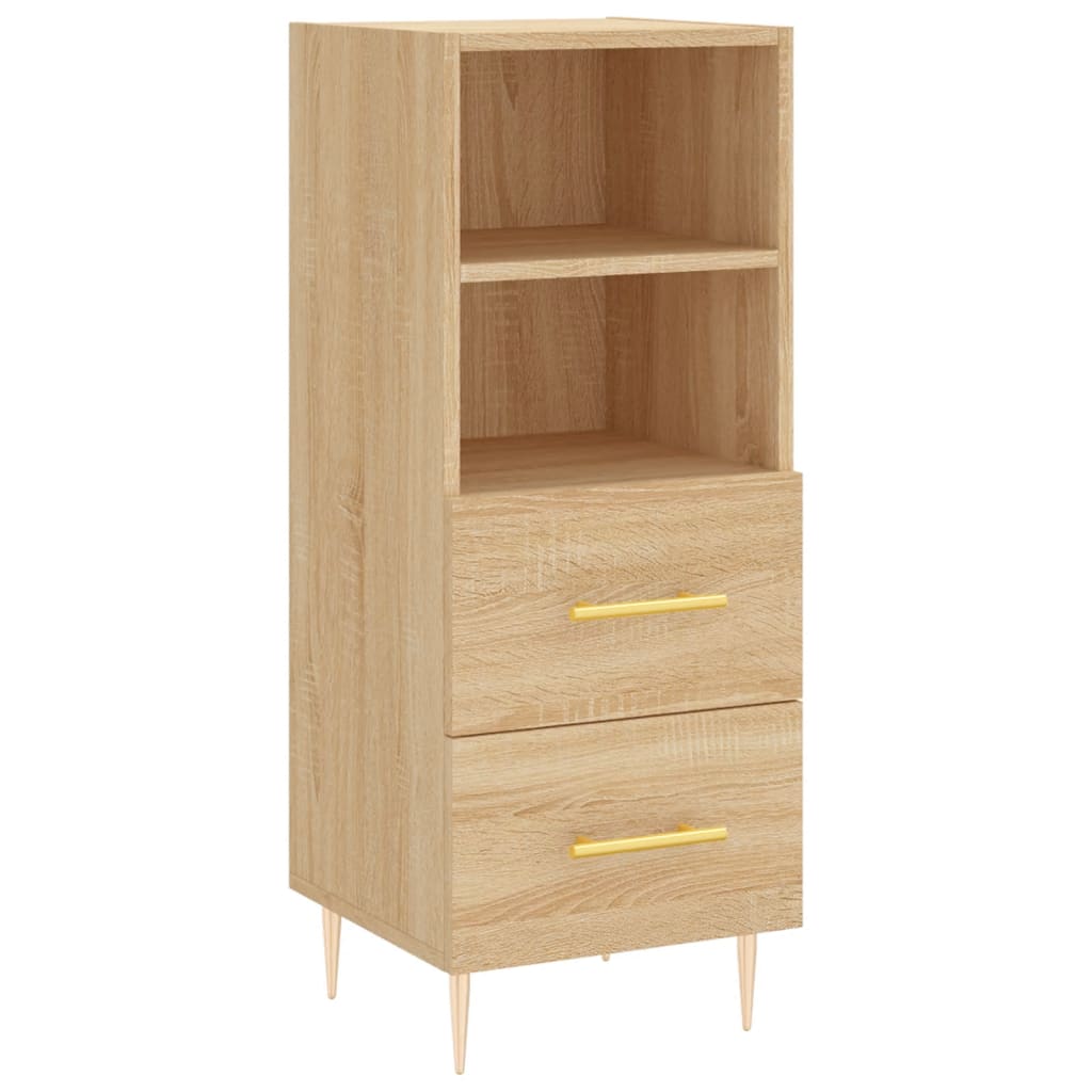 Buffet Chêne sonoma 34,5x34x90 cm Bois d'ingénierie - XIOS