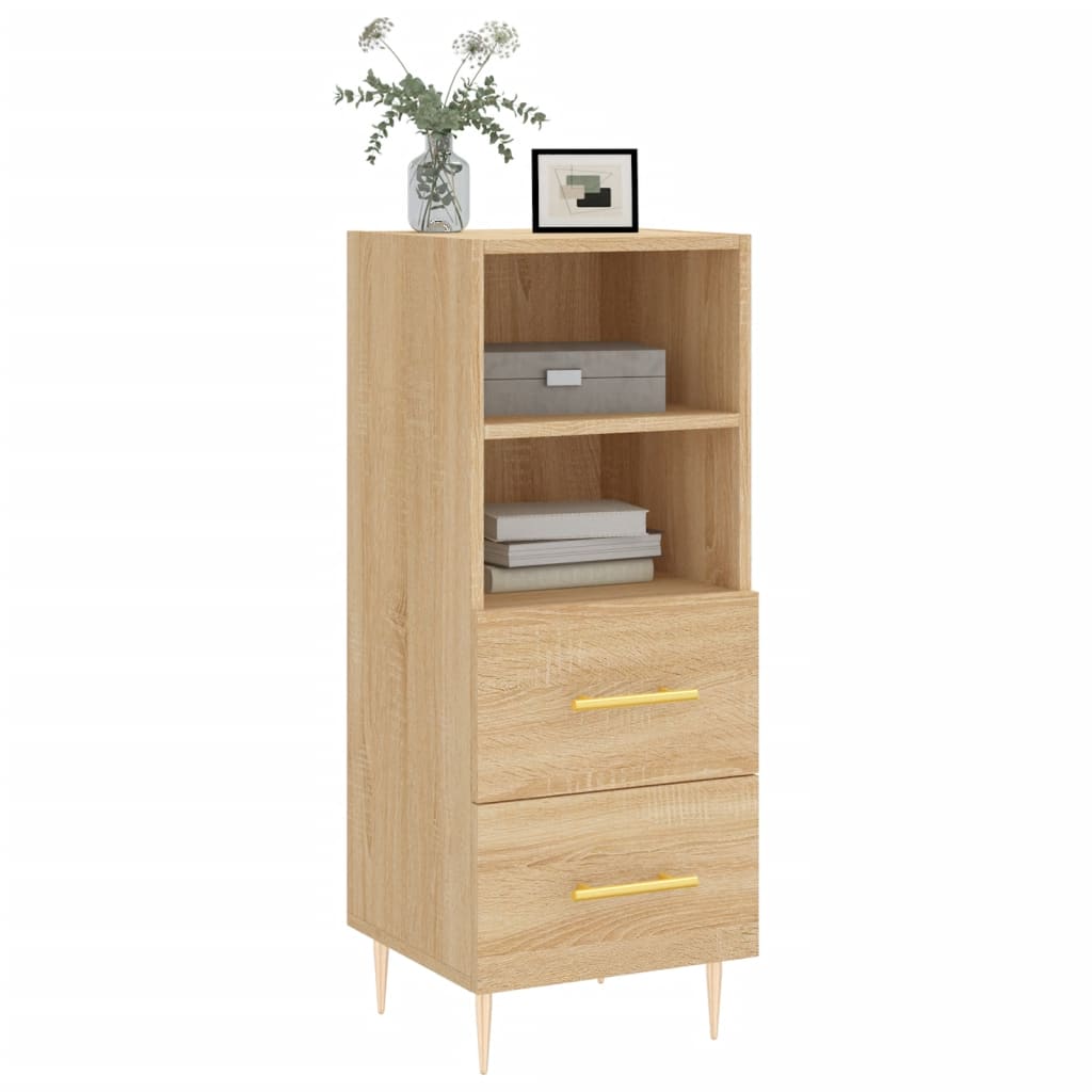 Buffet Chêne sonoma 34,5x34x90 cm Bois d'ingénierie - XIOS