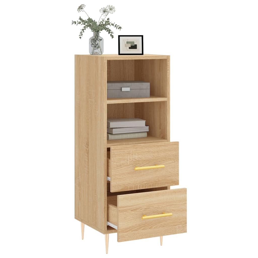 Buffet Chêne sonoma 34,5x34x90 cm Bois d'ingénierie - XIOS
