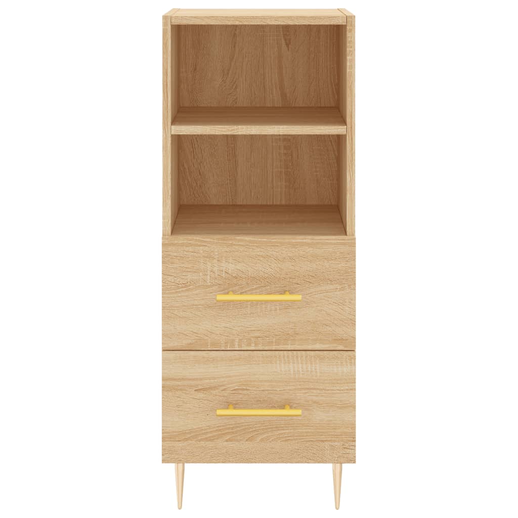 Buffet Chêne sonoma 34,5x34x90 cm Bois d'ingénierie - XIOS