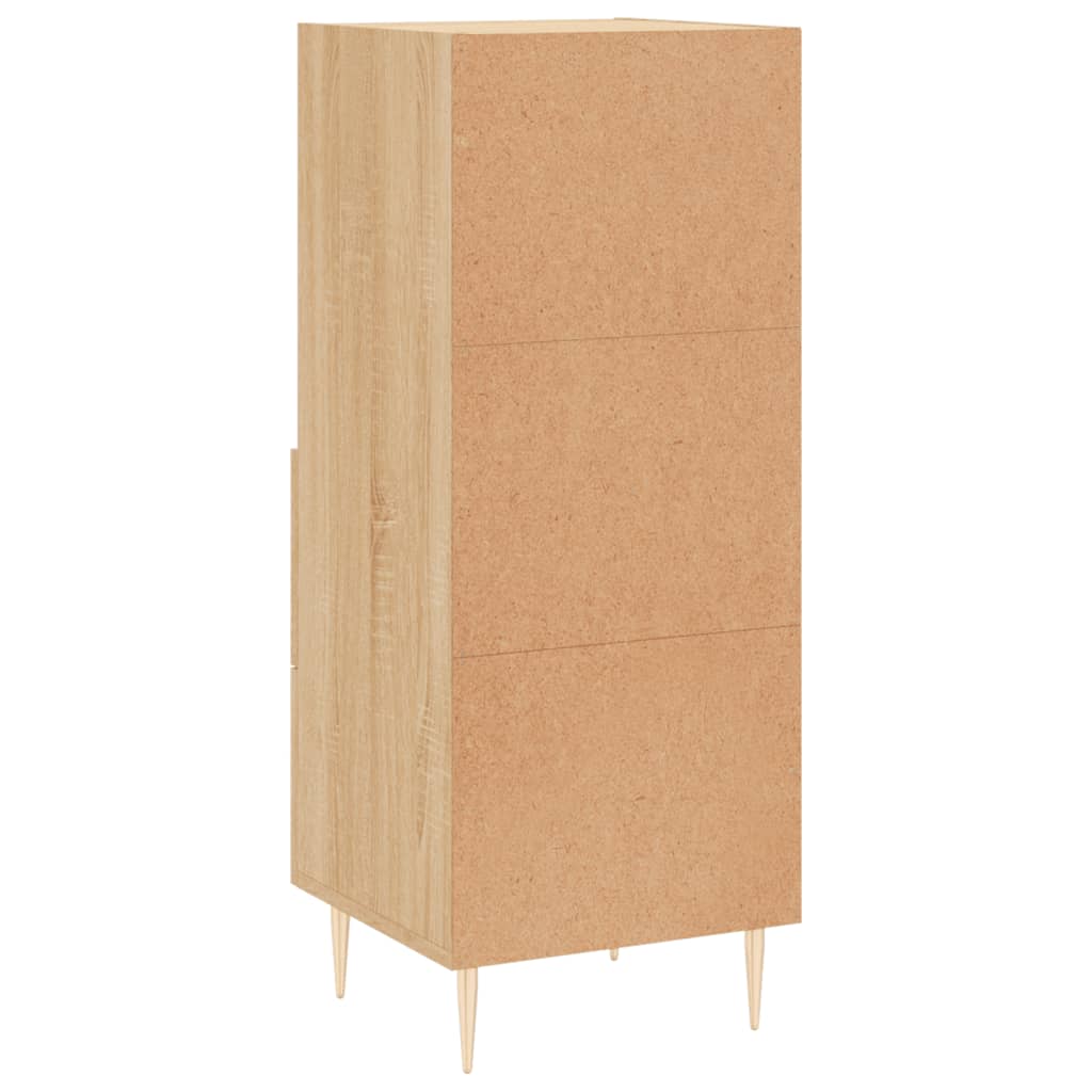 Buffet Chêne sonoma 34,5x34x90 cm Bois d'ingénierie - XIOS