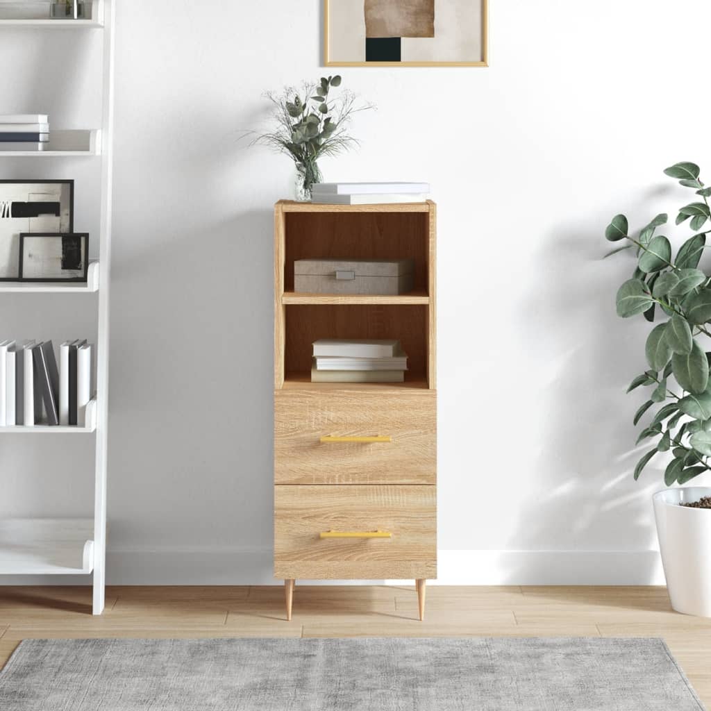 Buffet Chêne sonoma 34,5x34x90 cm Bois d'ingénierie - XIOS