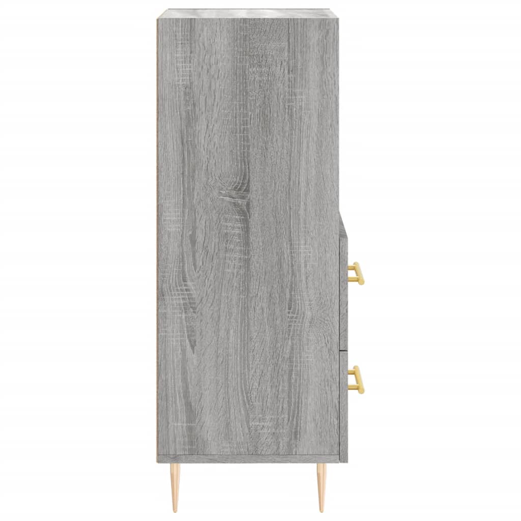 Buffet Sonoma gris 34,5x34x90 cm Bois d'ingénierie - XIOS