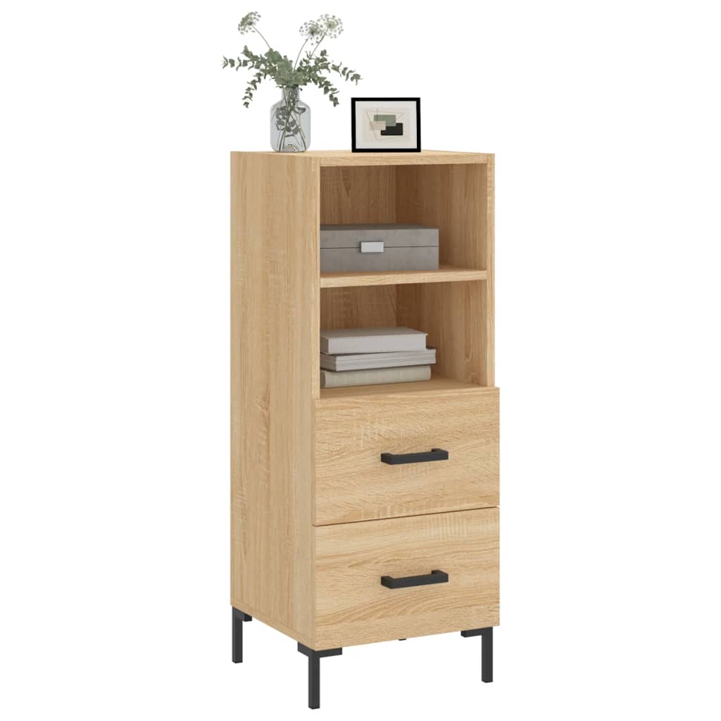 Buffet Chêne sonoma 34,5x34x90 cm Bois d'ingénierie - XIOS