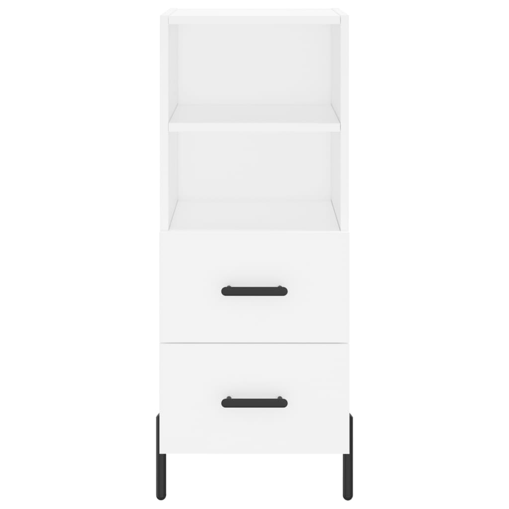 Buffet blanc 34,5x34x90 cm bois d'ingénierie - XIOS