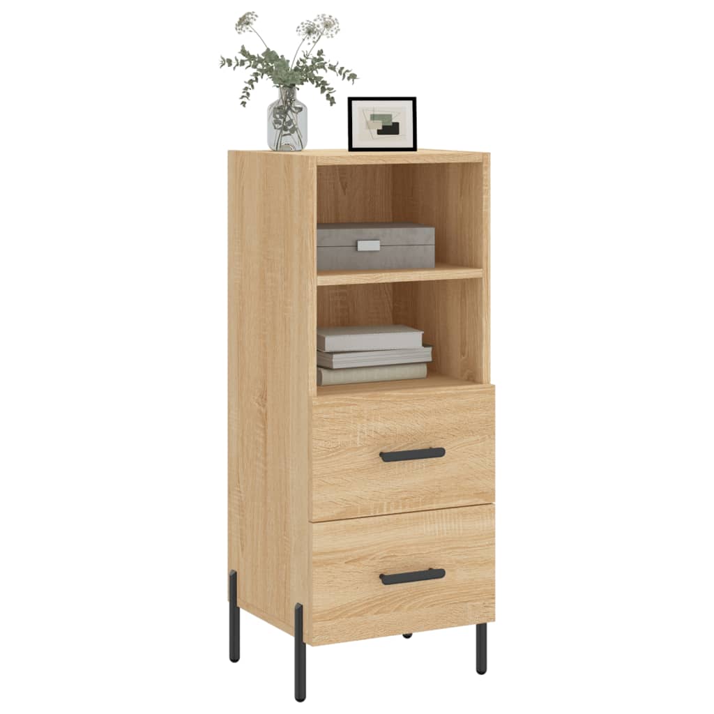 Buffet Chêne sonoma 34,5x34x90 cm Bois d'ingénierie - XIOS