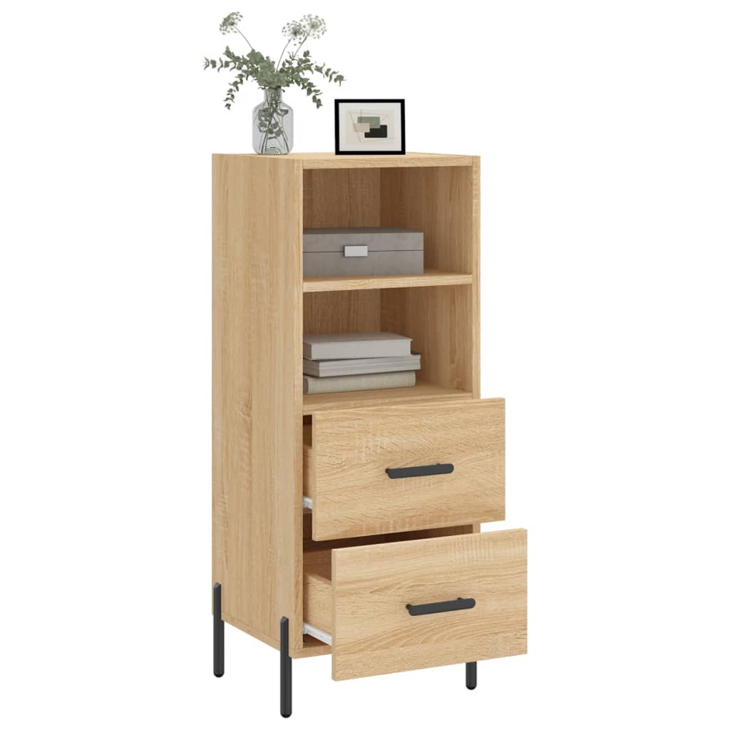 Buffet Chêne sonoma 34,5x34x90 cm Bois d'ingénierie - XIOS