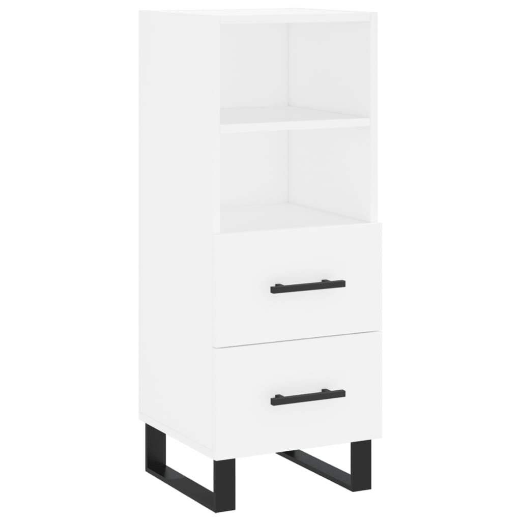Buffet blanc 34,5x34x90 cm bois d'ingénierie - XIOS