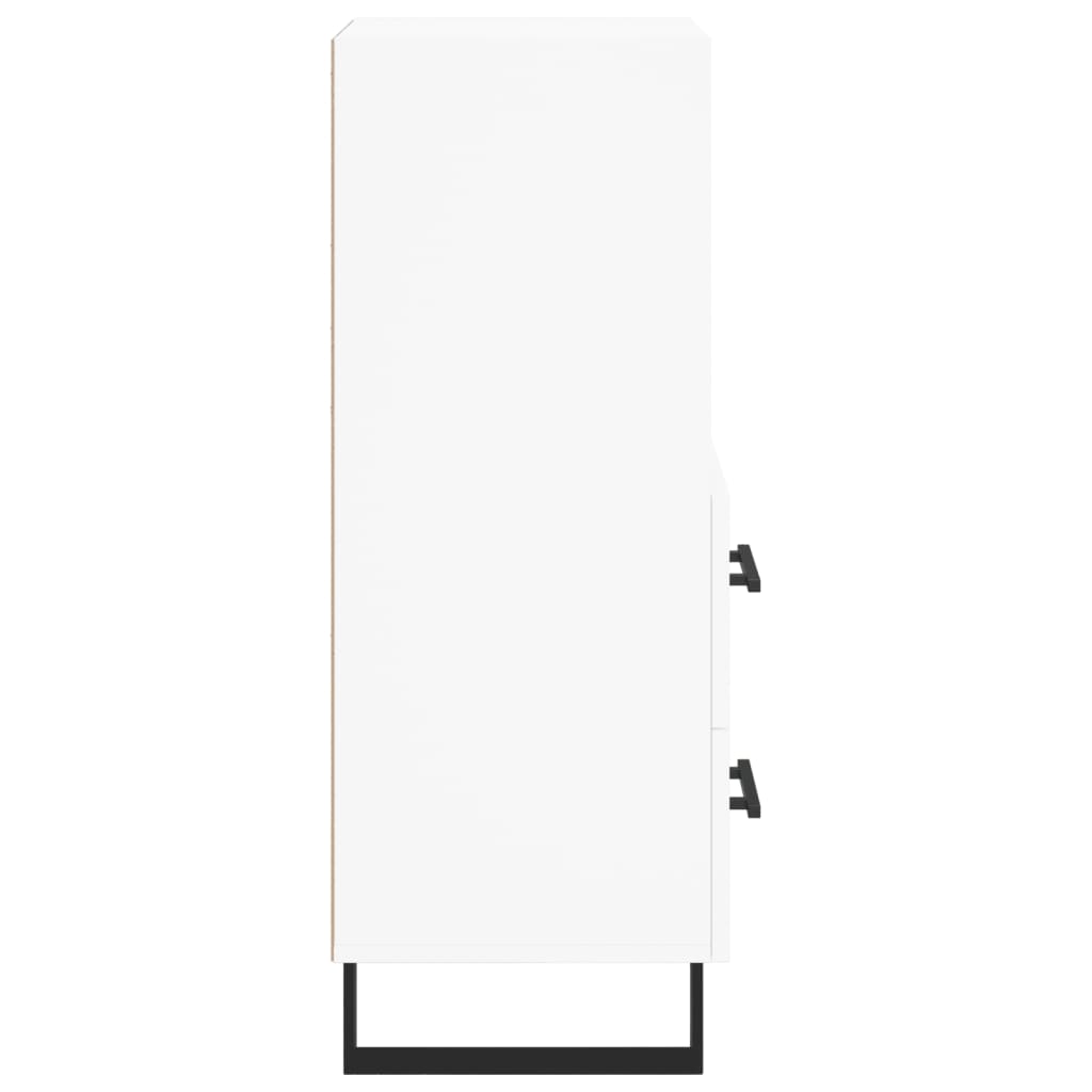 Buffet blanc 34,5x34x90 cm bois d'ingénierie - XIOS