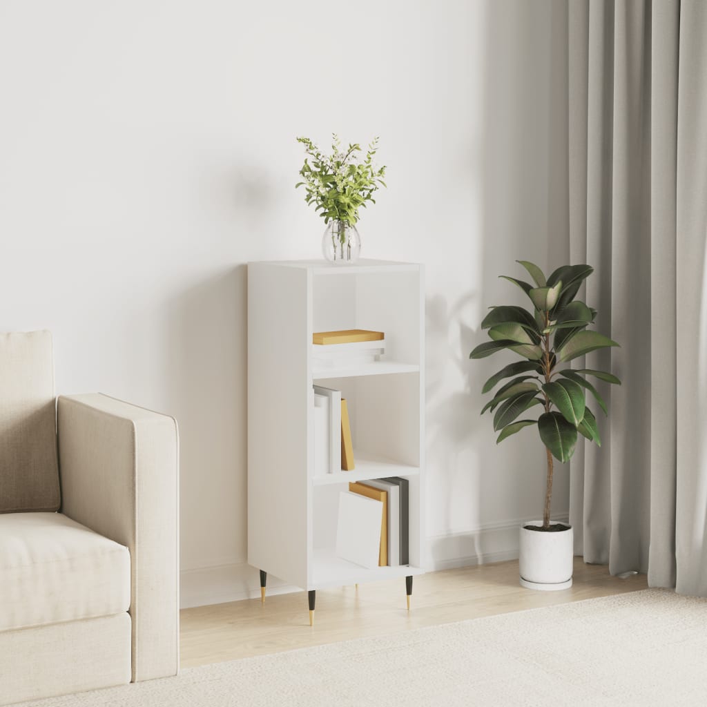 Buffet blanc 34,5x32,5x90 cm bois d'ingénierie - XIOS