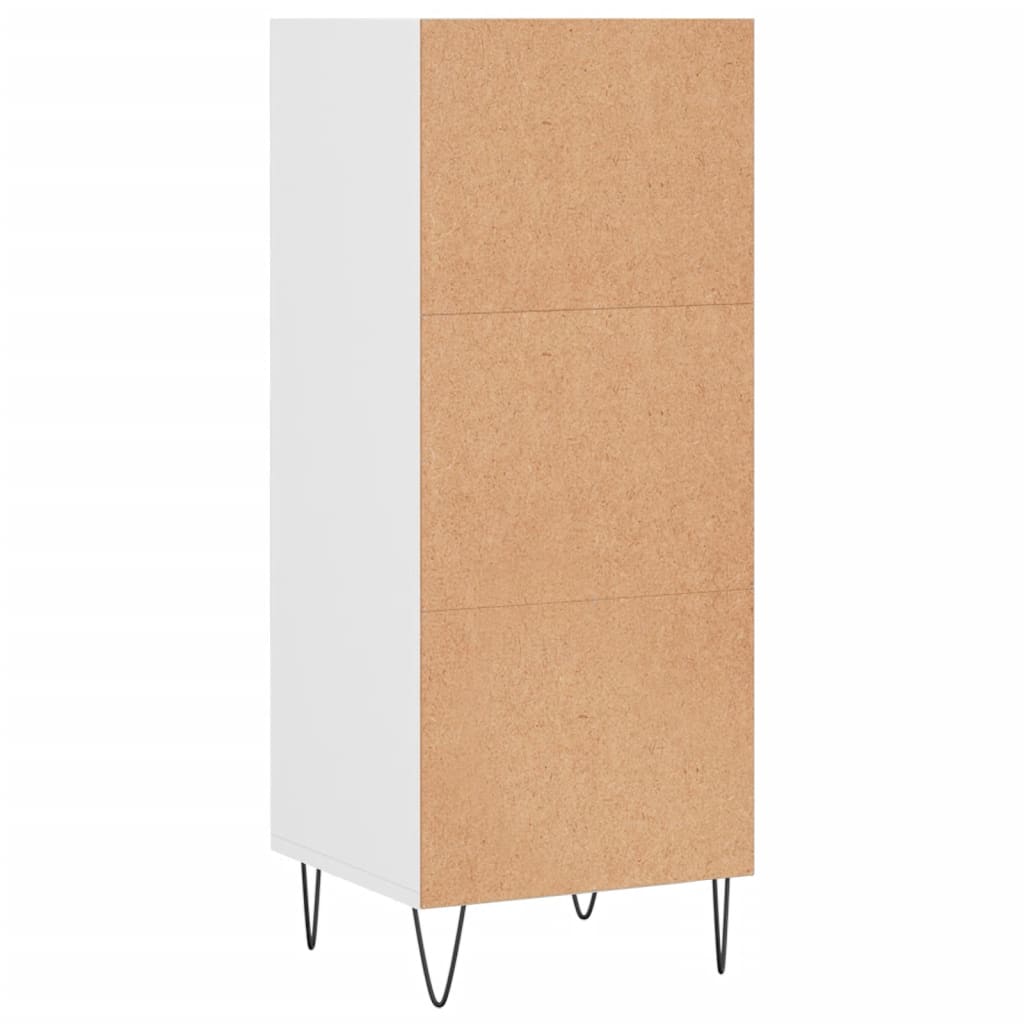 Buffet blanc 34,5x32,5x90 cm bois d'ingénierie