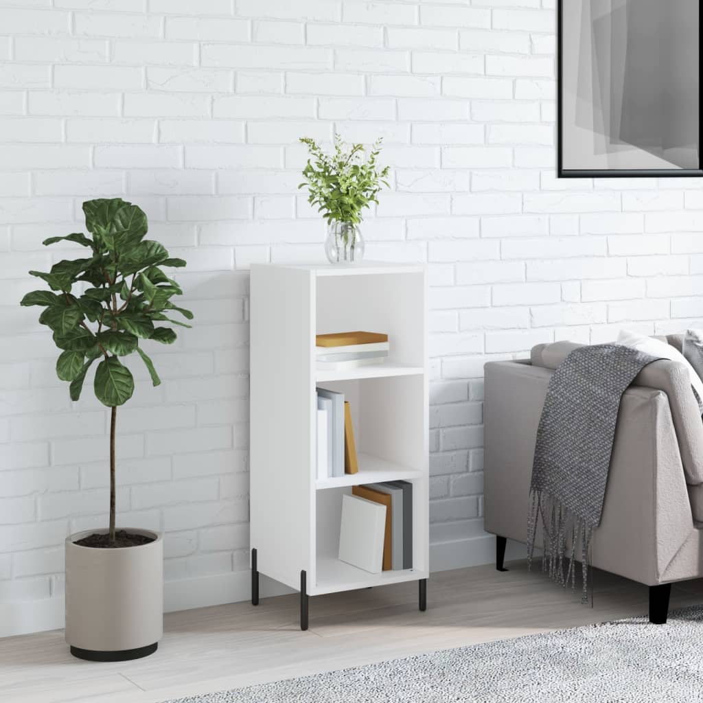Buffet blanc 34,5x32,5x90 cm bois d'ingénierie - XIOS