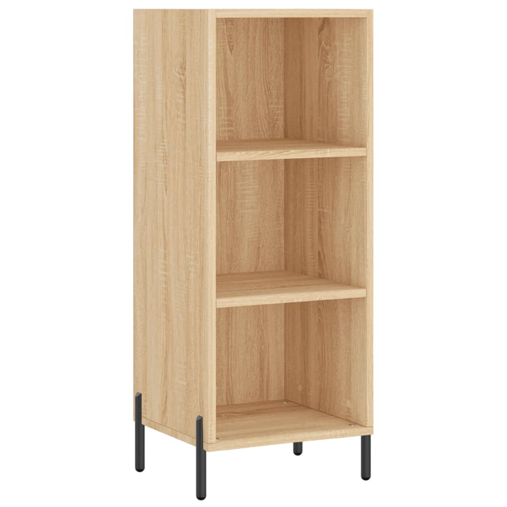 Buffet chêne sonoma 34,5x32,5x90 cm bois d'ingénierie - XIOS
