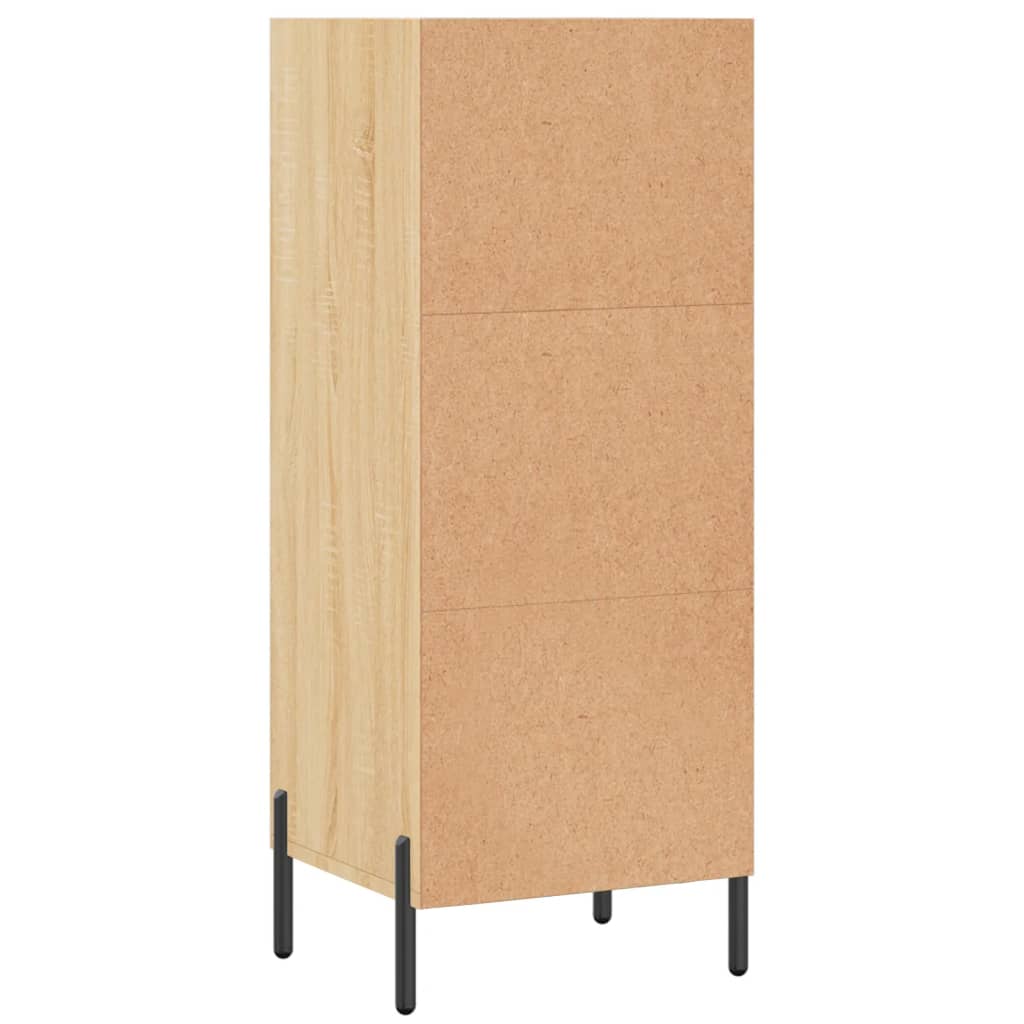 Buffet chêne sonoma 34,5x32,5x90 cm bois d'ingénierie - XIOS